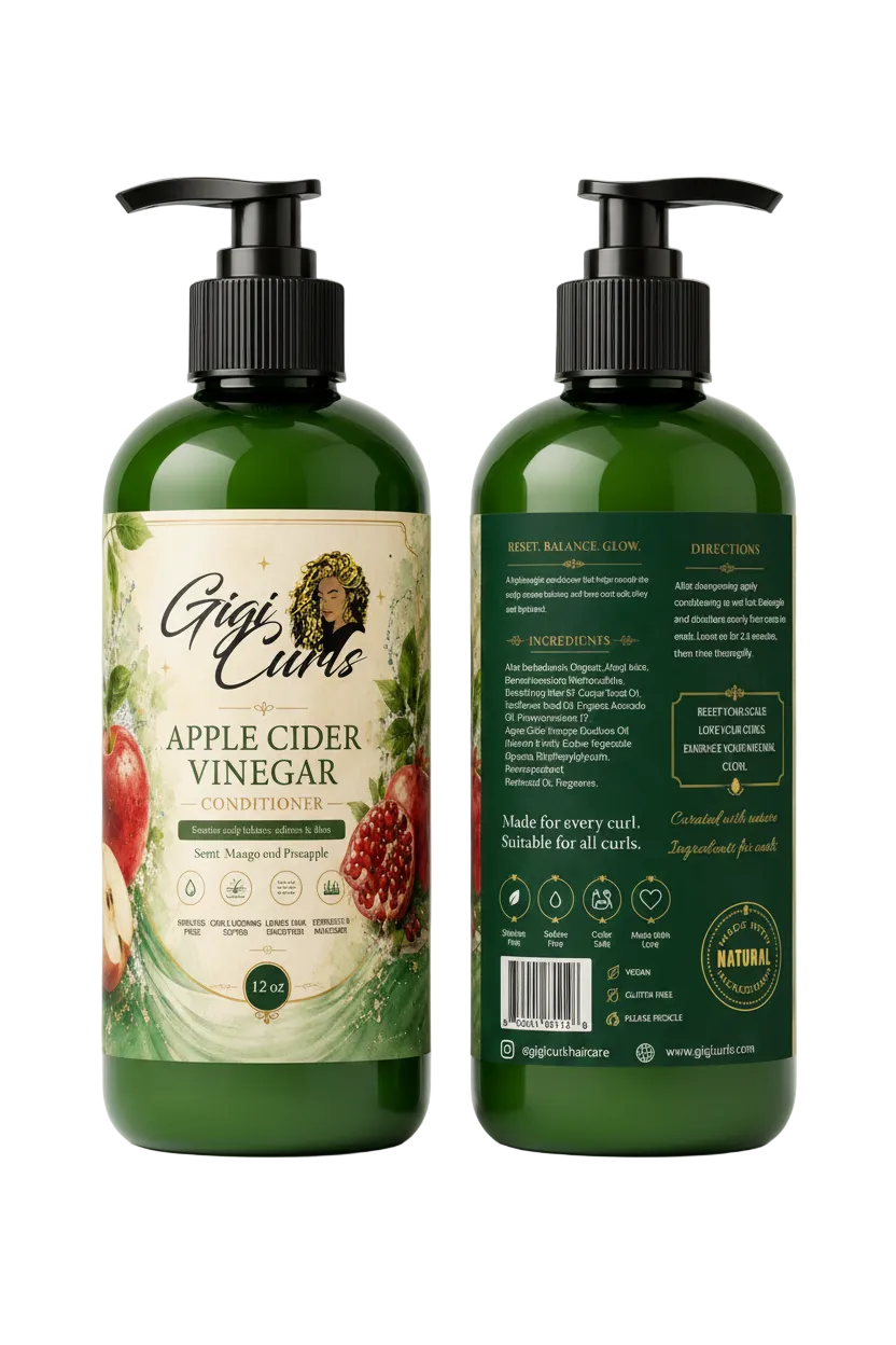 Acondicionador de vinagre de sidra de manzana