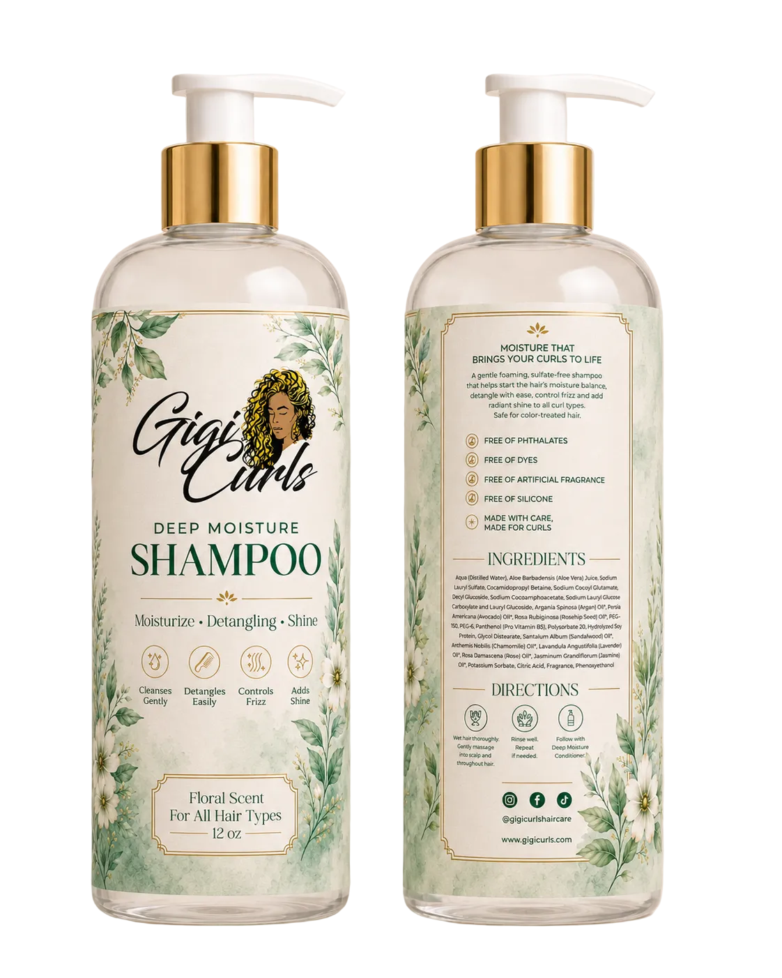 Deep Moisture Shampoo (floral)