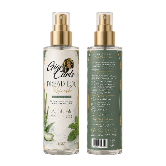 Dread loc refresh hair mist spray