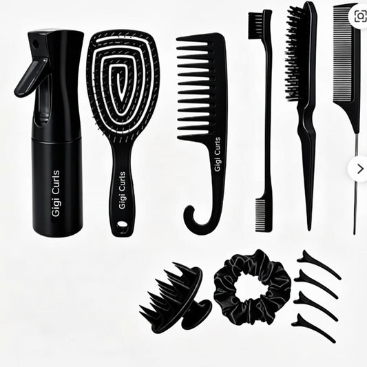 12-Piece Hair Styling & Detangling Tool Kit