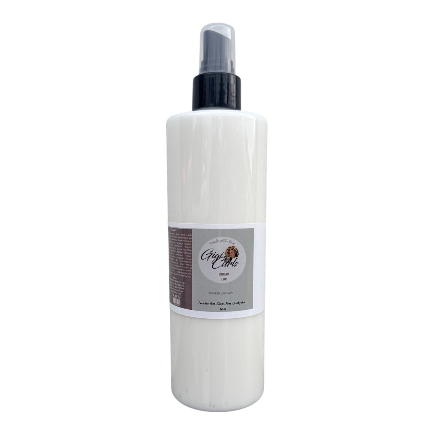 Dread loc refresh hair mist spray