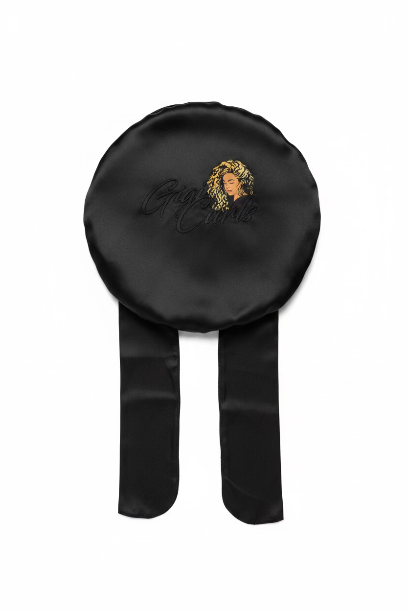Children Elastic Ribbon Satin Bonnet