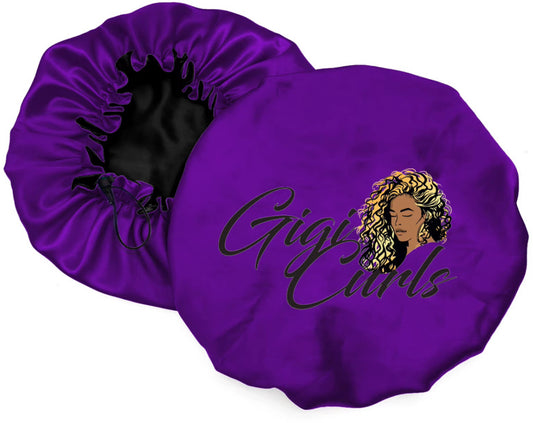Drawstring Satin Hair Bonnet