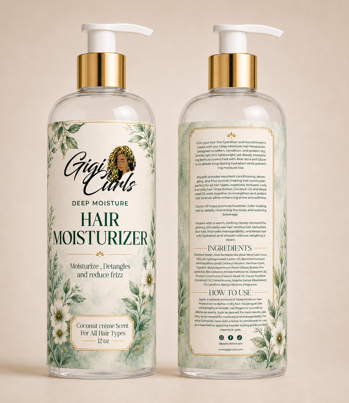 Deep Moisture Hair Moisturizer